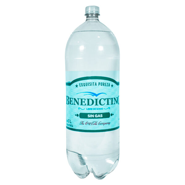 Agua Sin Gas Benedictino Botella 3L