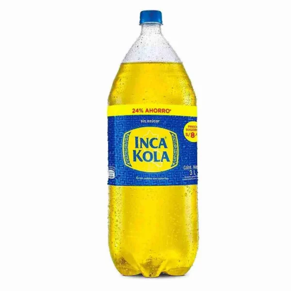 Inca Kola Sin Azúcar Botella 3L