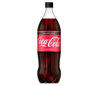 Coca cola sin azucar 1L